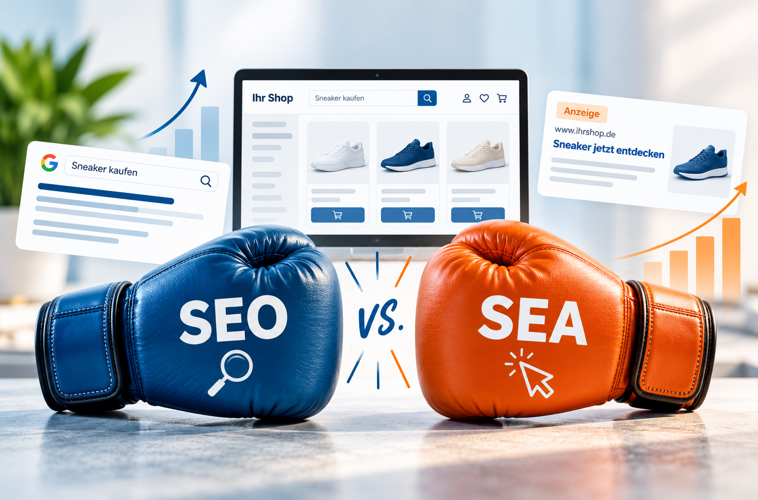 SEO und SEA: Zwei Wege zu mehr Sichtbarkeit